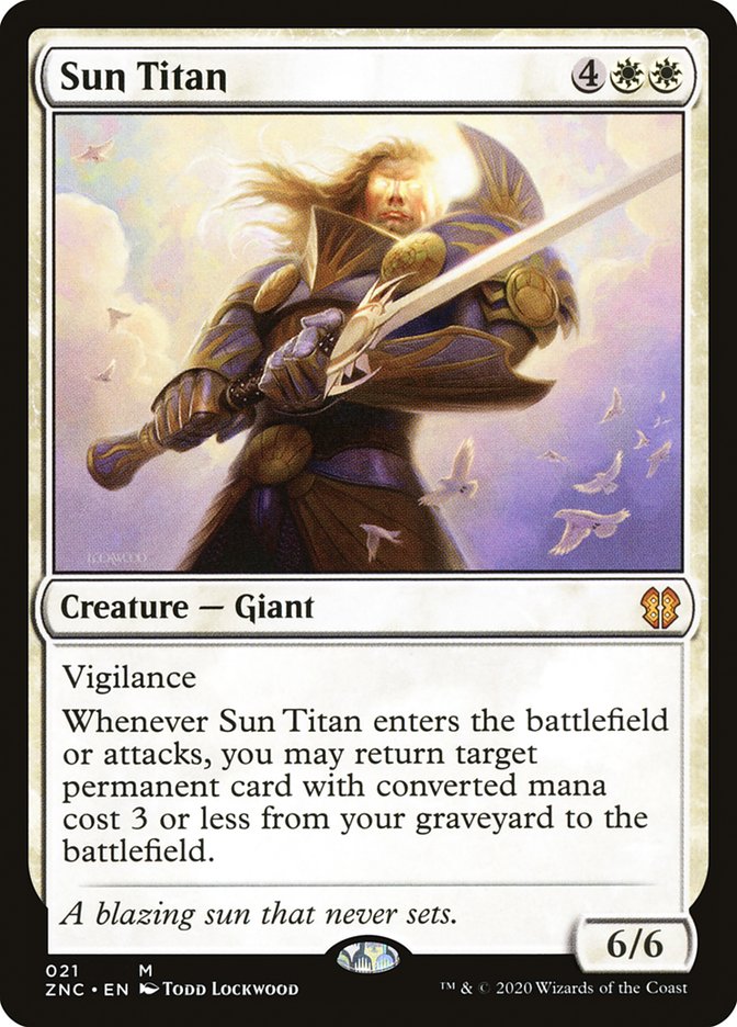Titan solaire [Commander Renaissance de Zendikar]