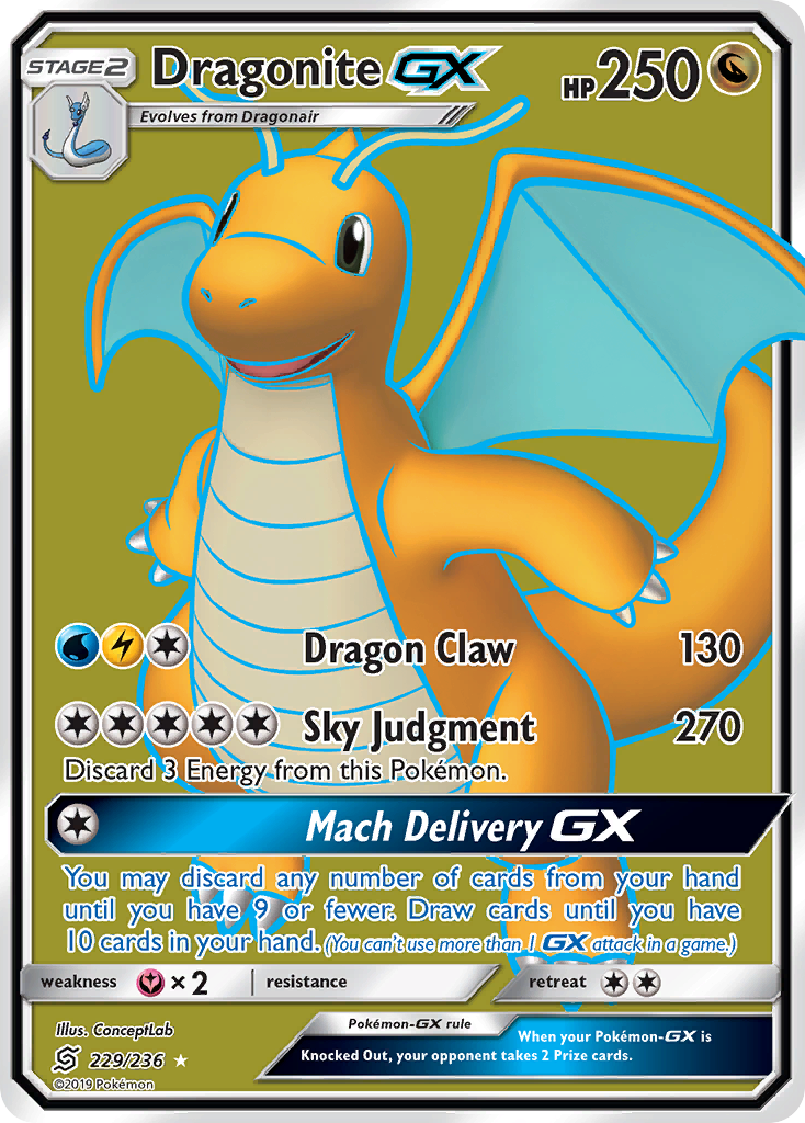 Dracolosse GX (229/236) [Soleil et Lune : Harmonie des Esprits]