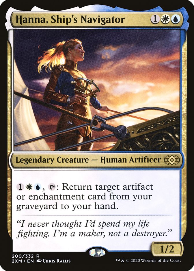 Hanna, navigatrice du navire [Double Masters]