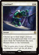¿Continuar? [Tortugas Ninja Comandante]