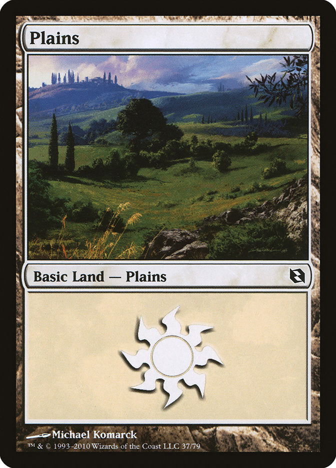 Plaine (37) [Duel Decks: Elspeth vs. Tezzeret]