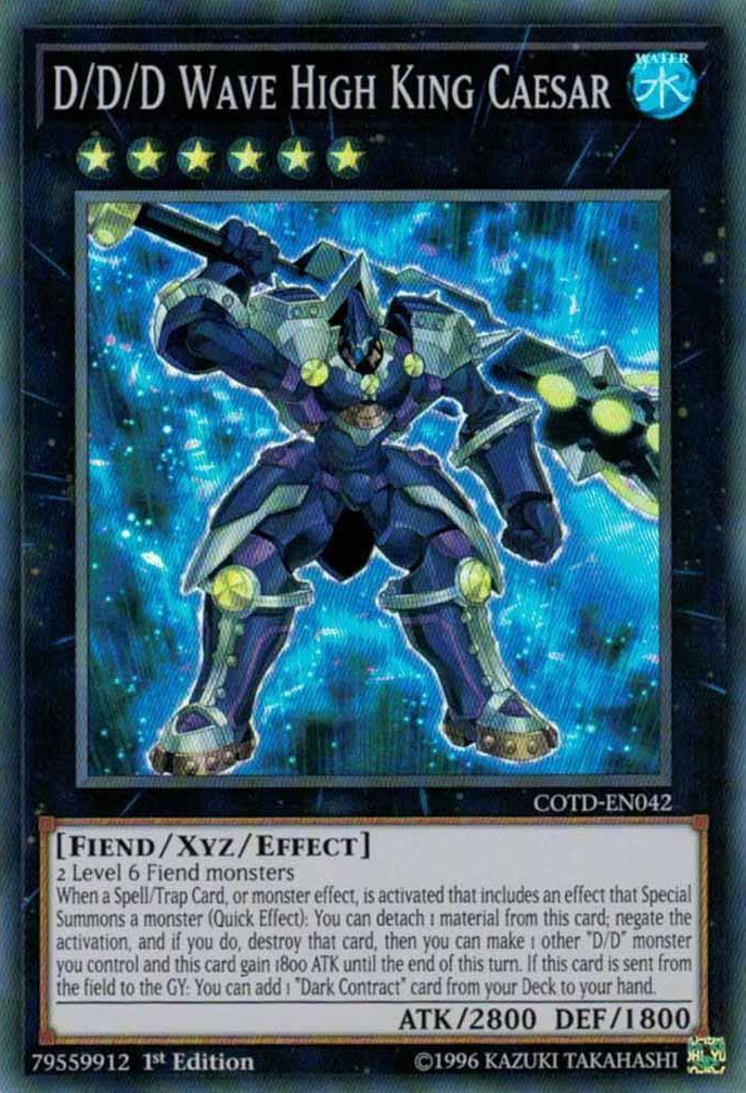 Roi suprême Genghis S.R. de la Nuée D/D/D [COTD-FR042] Super Rare