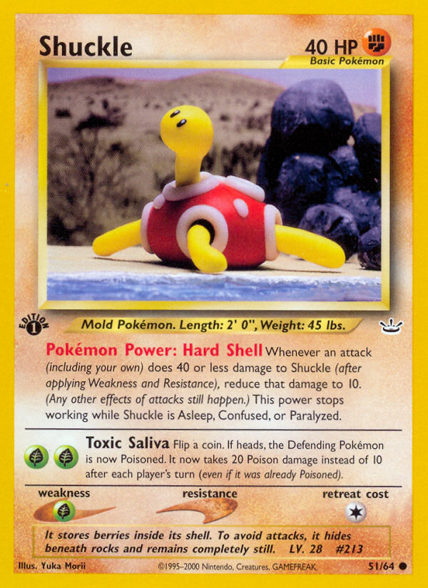Shuckle (51/64) [Neo Revelation 1re édition]