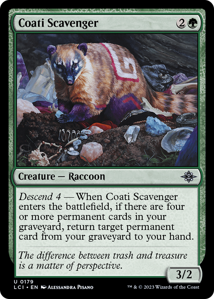 Coati charognard [Les Cavernes Oubliées d'Ixalan]