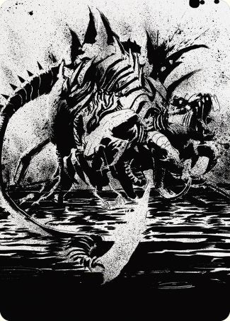 Karumonix, le Roi des Rats – Carte d’illustration [Phyrexia : Tous seront un – Série d'illustrations]