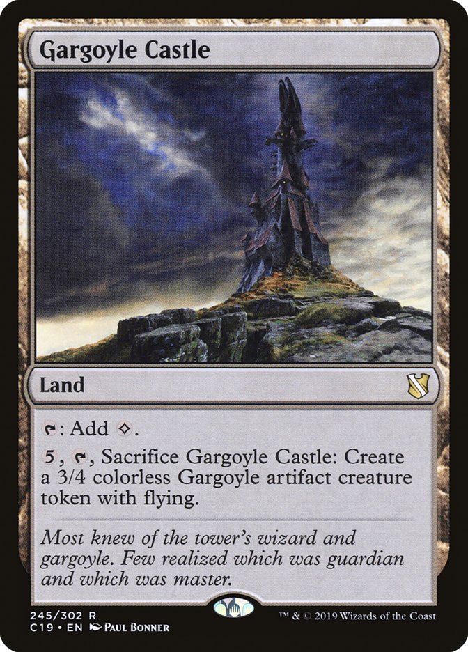 Château gargouille [Commander 2019]