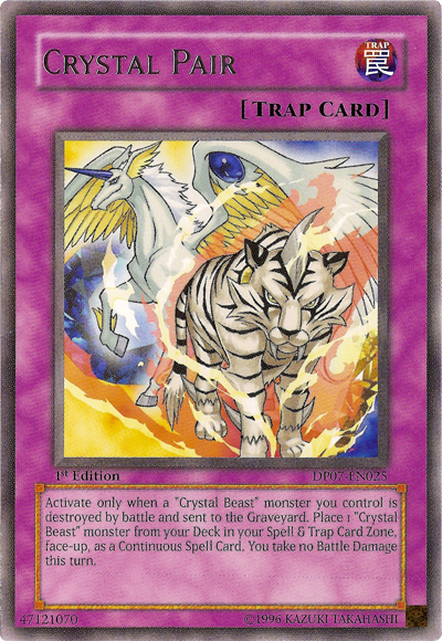 Paire de Cristal [DP07-FR025] Rare