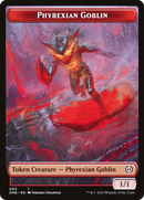 Gobelin Phyrexian // La Sentinelle creuse jeton recto-verso [Phyrexia: All Will Be One Tokens]