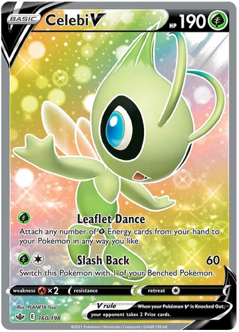 Celebi V (160/198) [Espada y Escudo: Reinado Helado]