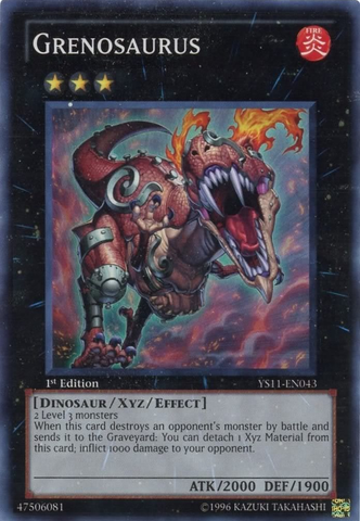 Grenosaurus [YS11-FR043] Super Rare