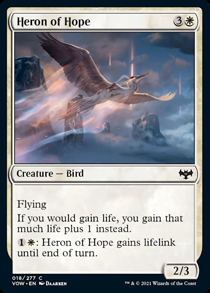 Héron de l'espoir [Innistrad : Noces écarlates]