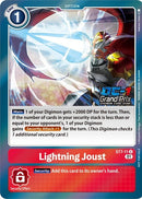 Justa relámpago [ST7-11] (Grand Prix 2022) [Mazo de Inicio: Gallantmon]
