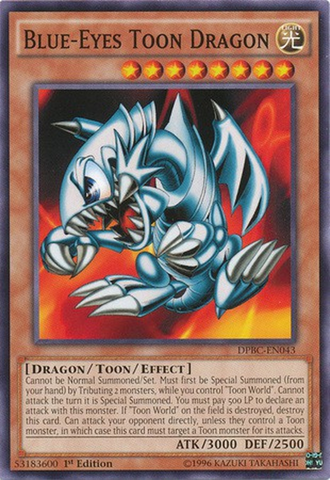Dragon Toon aux Yeux Bleus [DPBC-FR043] Commune