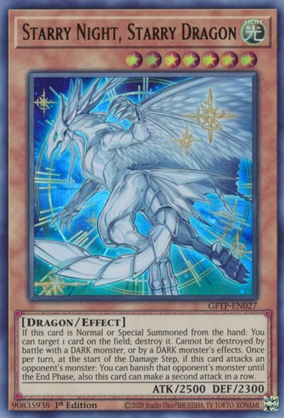 Noche Estrellada, Dragón Estrellado [GFTP-EN027] Ultra Rara
