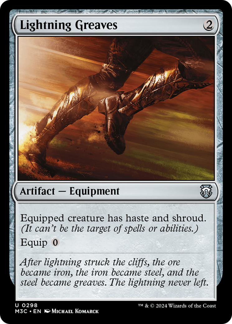 Bottes de célérité (Feuille chatoyante) [Commander Horizons du Modern 3]
