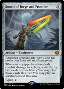 Épée de Fonderie et de Frontière (Pack promo) [Phyrexia : Tous seront un – Promos]