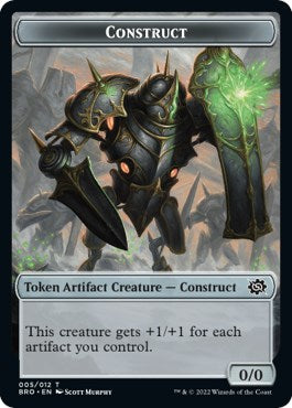 Servomoteur // Création (005) Jetons recto-verso [The Brothers' War Commander Tokens]