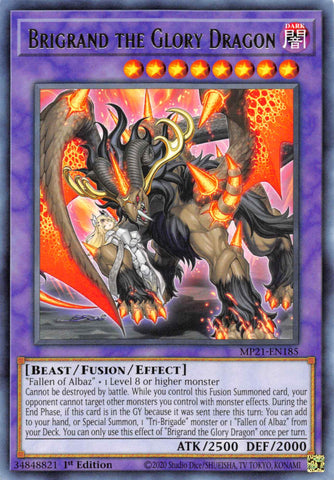 Brigrand el Dragón Gloria [MP21-EN185] Rara