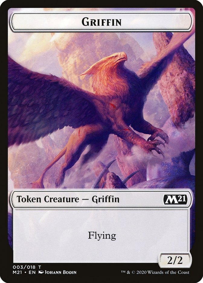 Jeton de griffon [Jetons de l'édition de base 2021]
