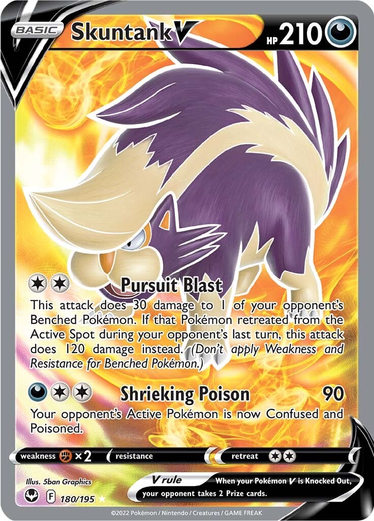 Skuntank V (180/195) [Espada y Escudo: Tempestad Plateada]
