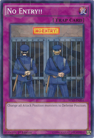 ¡¡Prohibido el Paso!! [BP03-EN204] Rara Shatterfoil