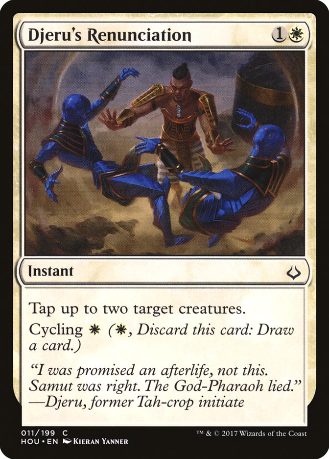 L'abjuration de Djeru [Hour of Devastation]
