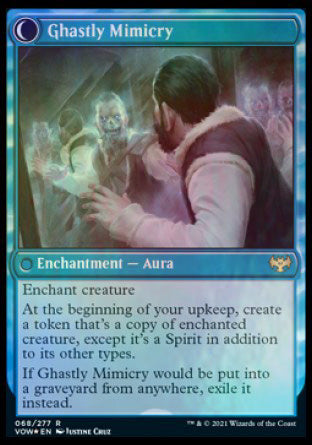 Miroirhall de la mimique // Mimétisme fantomatique [Innistrad : Chasse de minuit Prerelease Promos]