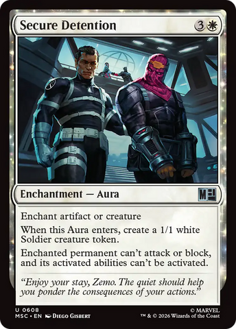 Detención Segura [Marvel Super Heroes Commander]