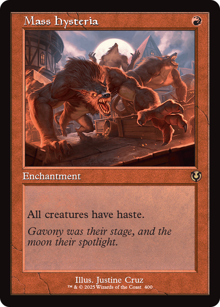 Hystérie collective (Cadre rétro) [Innistrad remasterisé]