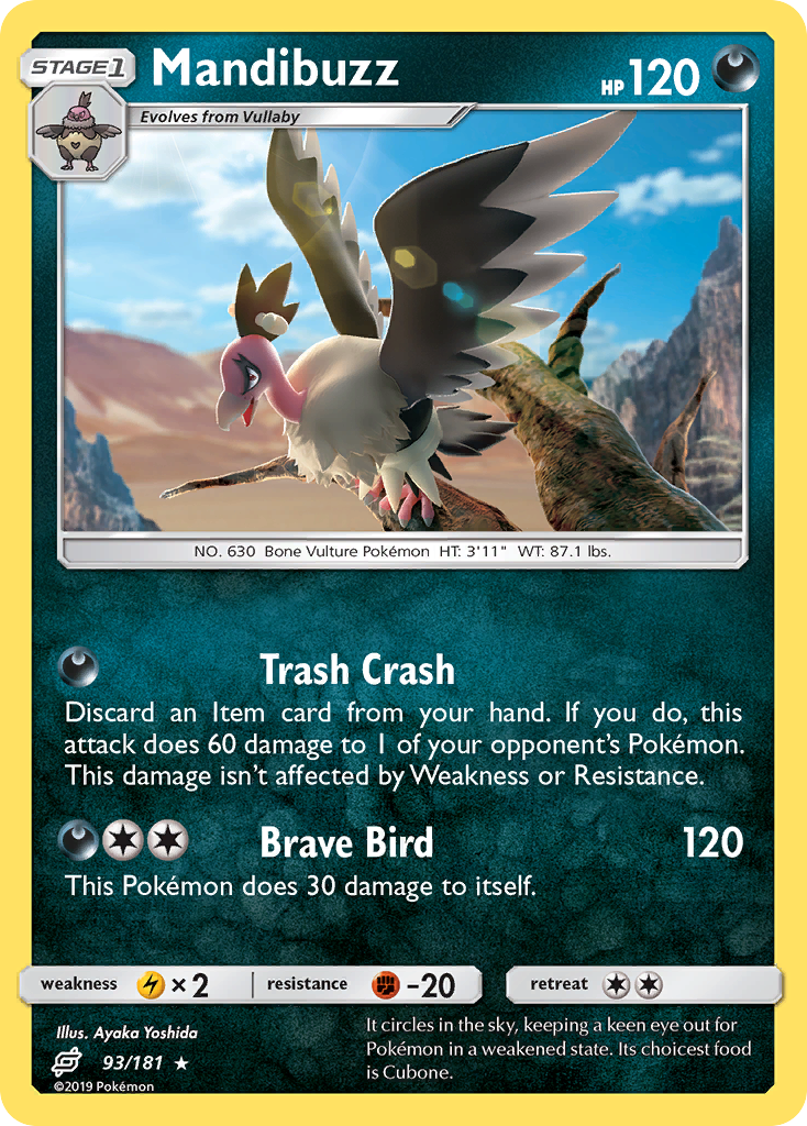Mandibuzz (93/181) [Sol y Luna: Unión de Aliados]