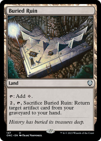 Ruina Enterrada [Phyrexia: All Will Be One Commander]