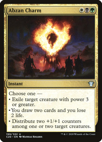 Breloque abzan [Commander 2020]