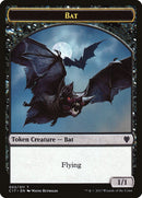 Jeton Double Face Chauve-souris // Vampire [Tokens Commander 2017]