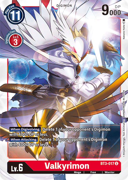 Valkyrimon [BT3-017] [Lanzamiento Especial Booster Ver.1.5]