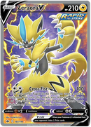 Zeraora V (165/198) [Espada y Escudo: Reinado Helado]