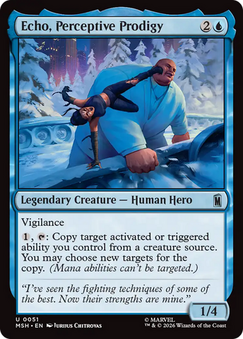 Echo, Prodigio Perceptivo [Marvel Super Heroes]