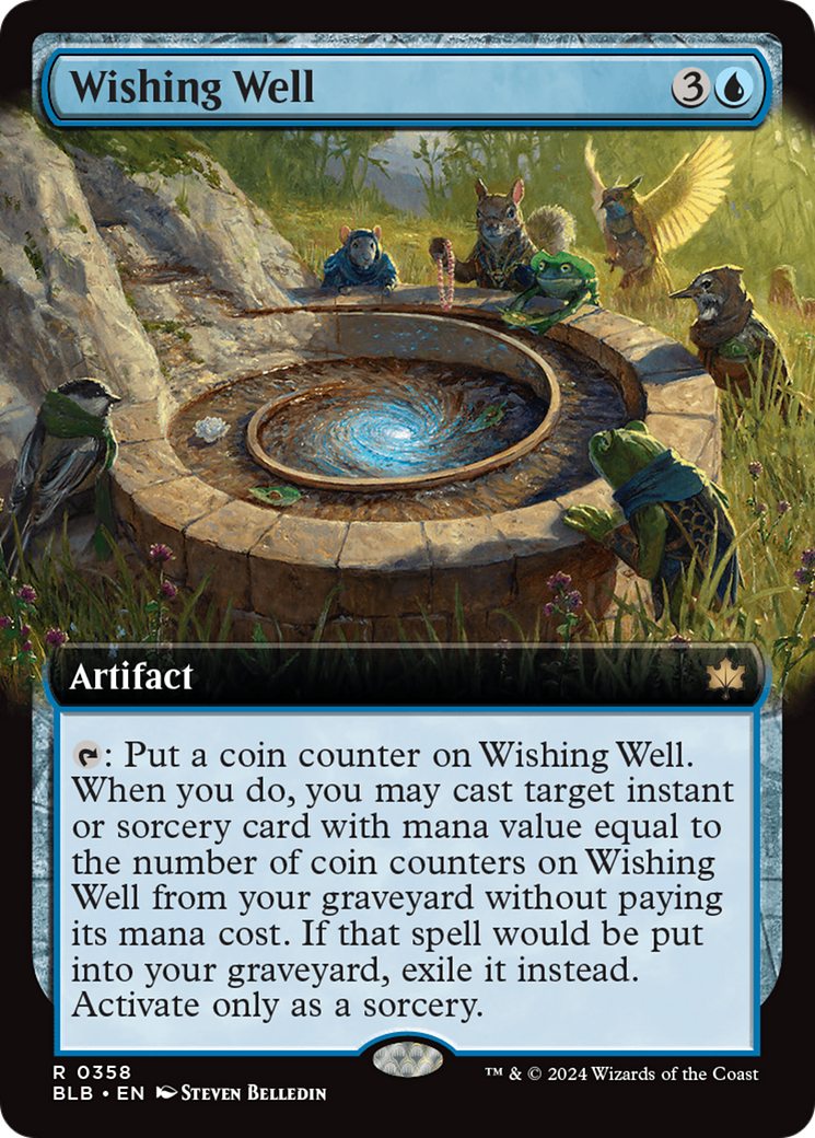Puits aux souhaits (Extended Art) [Bloomburrow]