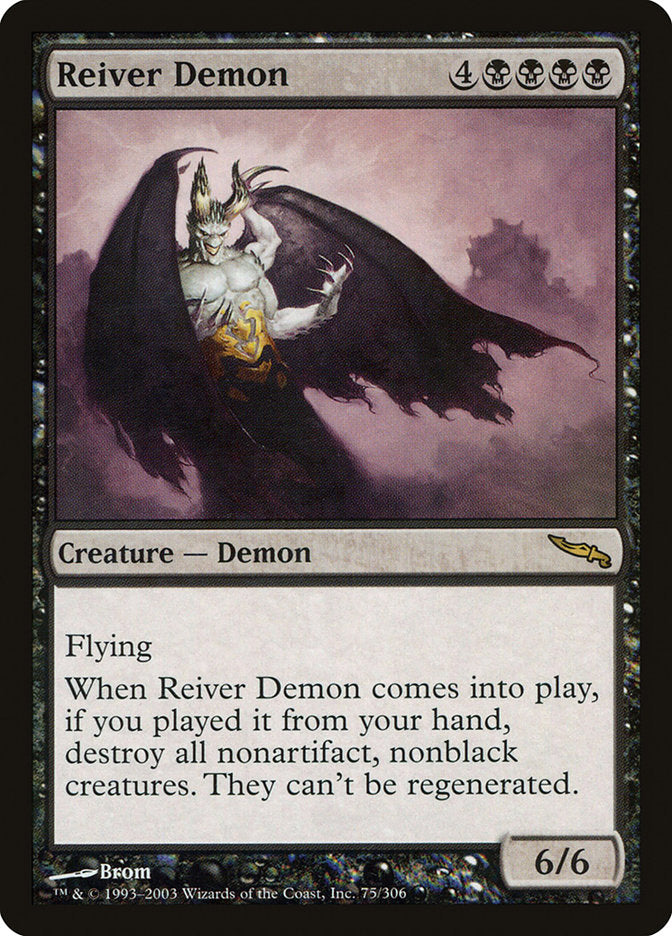 Démon ravageur [Mirrodin]