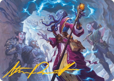 Carte d'art Vrai polymorphisme (Signature estampée or) [Dungeons & Dragons: Adventures in the Forgotten Realms Art Series]