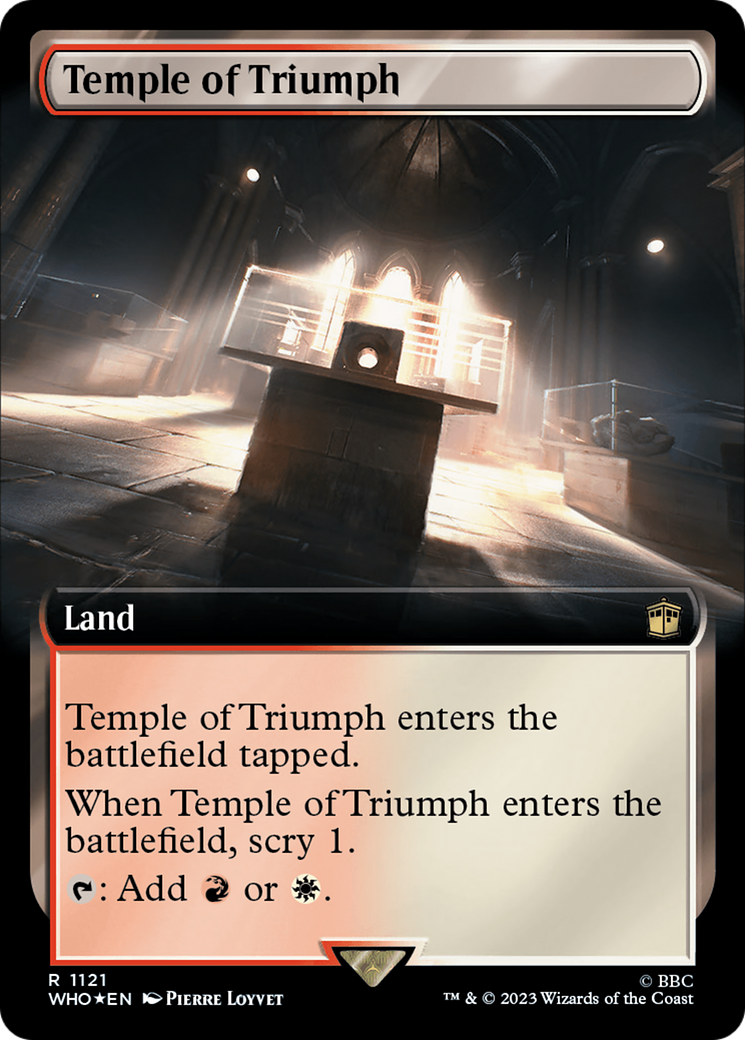 Temple de la Victoire (Illustration étendue) (Feuille de surtension) [Doctor Who]