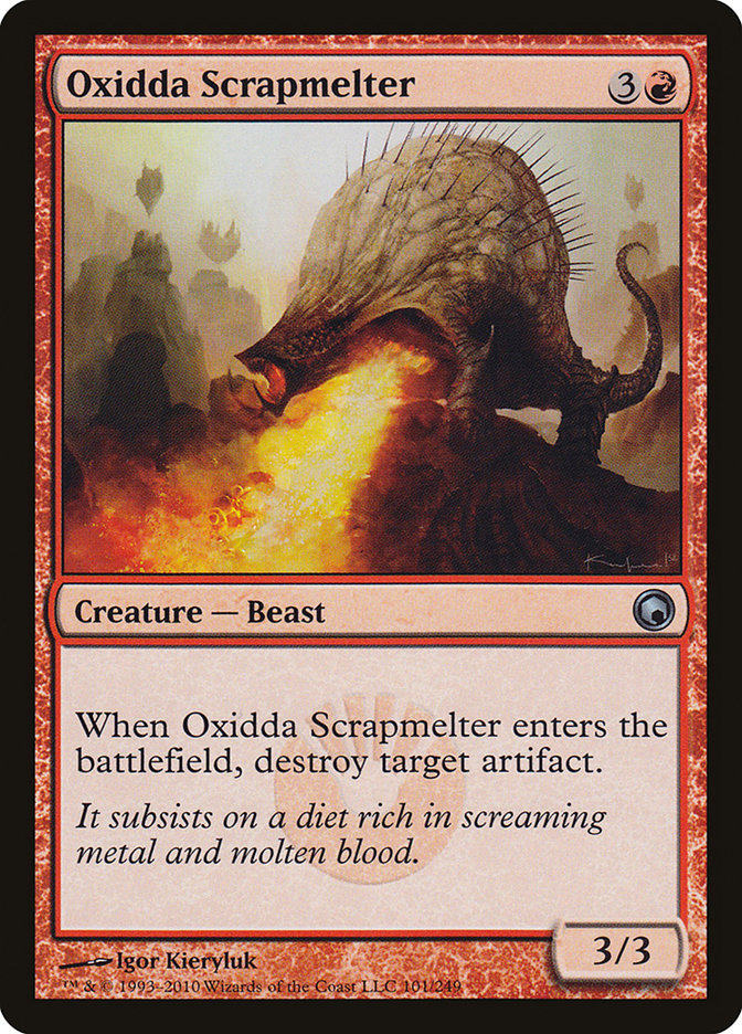 Fundearrándil Oxidda [Cicatrices de Mirrodin]