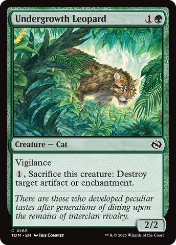 Léopard des sous-bois [Tarkir : Rafale draconique]