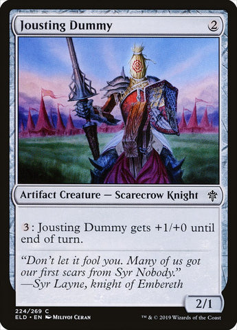 Muñeco de justas [Trono de Eldraine]