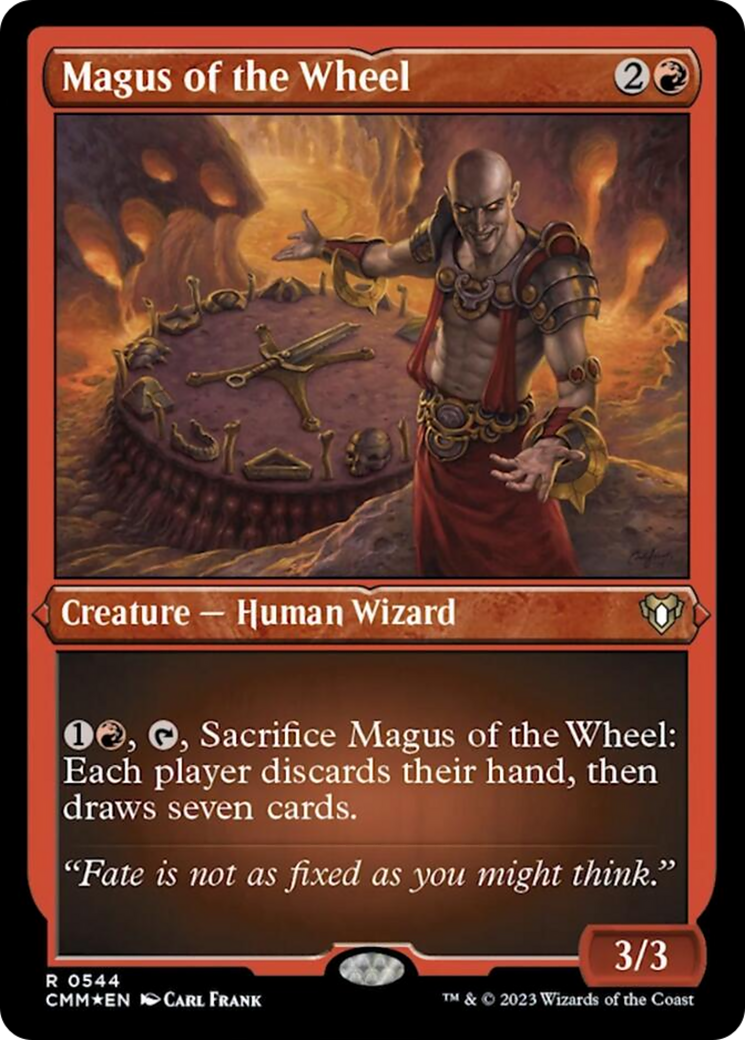 Mage de la Roue (Grave à l'acide) [Commander Masters]
