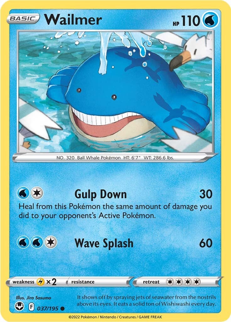Wailmer (037/195) [Espada y Escudo: Tempestad Plateada]