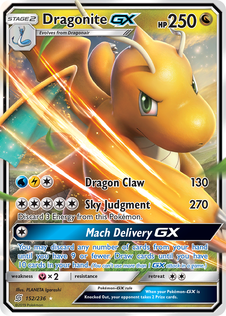 Dracolosse GX (152/236) [Soleil et Lune : Harmonie des Esprits]