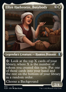 Ellyn Souffle-brise, Curieuse (Foil texturé) [Commander Legends : Battle for Baldur's Gate]