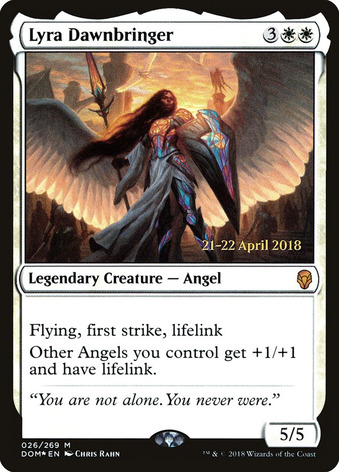 Lyra, porteuse de l'aube [Cartes promos d'avant-première Dominaria]