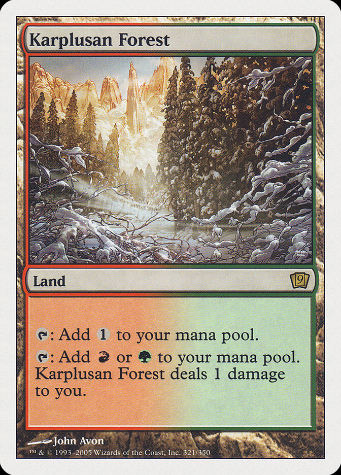Bosque Karplusano [Novena edición]