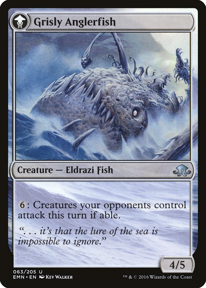 Pêcheur grisonnant // L'Angler sinistre [Eldritch Moon]